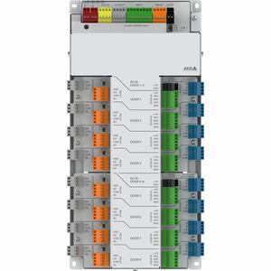 AXIS A1810-B QR Code, Tastencode Türenzugang-Systemsteuerung - Weiß - 250000 Benutzer - 8 Tür(en) - Gigabit-Ethernet - Blu