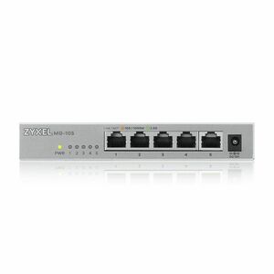 ZYXEL XMG-100 XMG-105 5 Ports Ethernet Switch - 10 Gigabit Ethernet - 2.5GBase-T, 10GBase-X - 2 Layer Supported - Modular 