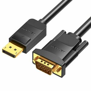 DP TO VGA CABLE 2M BLACK