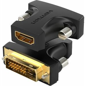 HDMI FEMALE TO DVI (24+1) MALE ADAPTER BLACK