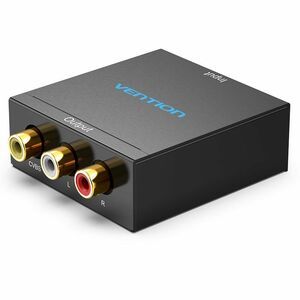 HDMI TO RCA CONVERTER BLACK MET AL TYPE