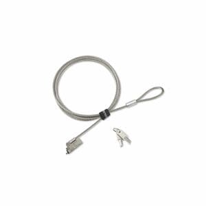 Kensington Slim NanoSaver 2.0 Cable Lock For Notebook - 180 cm (70.87") Cable - Patented T-bar/Key Lock - Plastic, Nylon, 