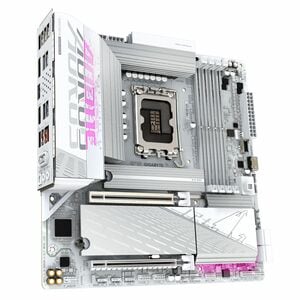 GIGABYTE Ultra Durable B860M AORUS ELITE WIFI6E ICE Gaming Desktop Motherboard - Intel B860 Chipset - Socket LGA-1851 - Mi