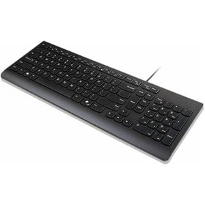 Lenovo Essential Keyboard - Cable Connectivity - USB Type A Interface - Spanish - Black - Plunger Keyswitch - CoPilot Hot 