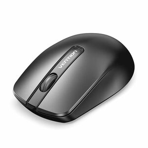3-BUTTON WIRELESS COMPUTER MOUS E WITH USB RECEIVER BLACK