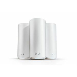 Netgear Orbi RBE873 Wi-Fi 7 IEEE 802.11be Ethernet Wireless Router - Tri Band - 2.40 GHz ISM Band - 6 GHz UNII Band - 8 x 