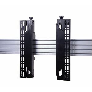 B-Tech System X Mounting Arm for Video Wall, Display Screen, Mounting Rail, Flat Panel Display - Landscape/Portrait - Heig