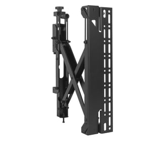 B-Tech Mounting Rail for Flat Panel Display - Black - 1 Display(s) Supported - 165.1 cm (65") Screen Support - 50 kg Load 