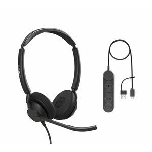 Jabra Engage 50 II Wired Over-the-head, On-ear Stereo Headset - Binaural - Supra-aural - 50 Hz to 20 kHz - MEMS Technology