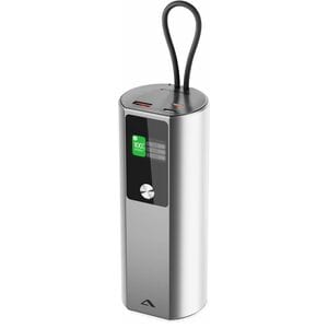 Alogic Ark PRO Power Bank - Silver - For MacBook - 1 x Type-C 140W - 27600 mAh - 160 W - 5 A, 3 A, 2 A, 2.25 A, 1.50 A - 5