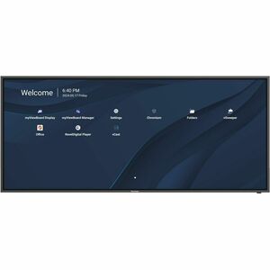 ViewSonic CDE105UW 2667 mm Digital Signage Display - 24 Hours/7 Days Operation - Energy Star - In-plane Switching (IPS) Te