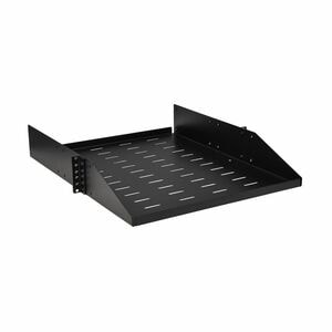Tripp Lite series SmartRack SRSHELF2PUNIV 2U Rack-mountable Rack Shelf for Data Center, Server, LAN Switch - Black Powder 