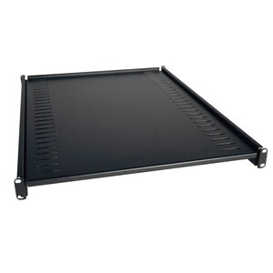 Tripp Lite series SRSHELF4PHDTM Rack-mountable Rack Shelf - 482.60 mm Rack Width - Black - Cold-rolled Steel (CRS) - 113.4
