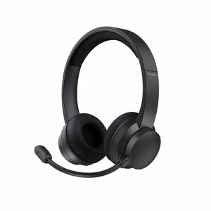 Trust Ayda Kabel/Kabellos Kopfbügel, Auf den Ohren Stereo Headset - Schwarz - Binaural - Ohraufliegend - 20 Hz bis 20 kHz 