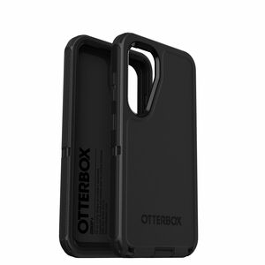 OtterBox Defender Case for Samsung Galaxy S25 Smartphone - Texturing - Black - Retail - 1 - Drop Resistant, Shock Absorbin