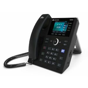 AudioCodes 425HD IP-Telefon - Schnurgebunden - Schnurgebunden - 3 Multiple Conferencing - Schwarz - 4 x Gesamtleitung - Vo