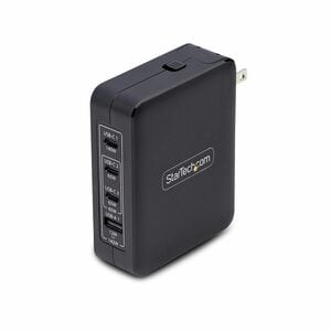 StarTech.com 140 W AC Adapter - 1 Pack - Universal Adapter - 1 USB - 3 USB Type-C - For MacBook, MacBook Pro, iPad Pro, iP