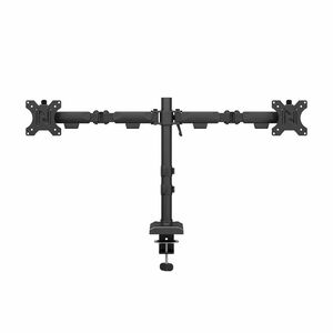 Bras support d'écran Neomounts NERO pour Moniteur - Noir - Réglable en hauteur - 2 Écran(s) supportés - 25,4 cm à 81,3 cm 
