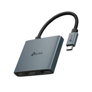 TP-Link UH3020C USB-Typ C Docking Station für Monitor, Desktop-PC, Notebook, Tablet-PC, Smartphone - Ladefunktion - Tragba