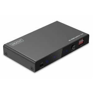 Digitus HDMI Splitter - Black - 7680 x 4320 - 1 x HDMI In - 2 x HDMI Out