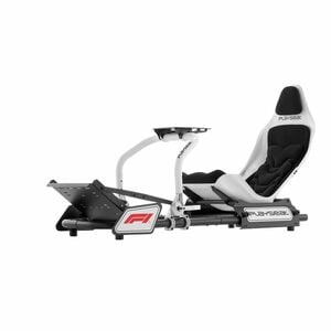 Playseats Simulation Cockpit - Carbon Steel, PU Leather, Fabric - Black, White