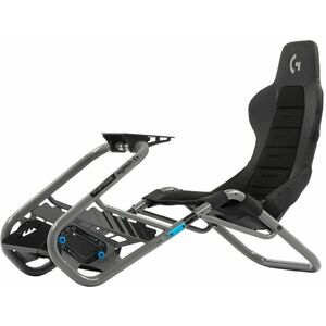 Playseats Trophy Gaming Chair - ActiFit, Steel Alloy, Aluminium - Black