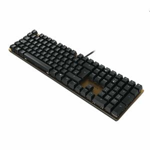 CHERRY KC 200 MX Keyboard - Cable Connectivity - USB 2.0 Type A Interface - English (US) - Black, Bronze - Mechanical/MX K