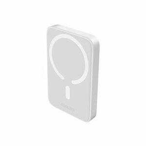 Power Bank Baseus - Bianco - Per iPhone - 6000 mAh - 20 W - Connettore USB di tipo C - 1 x USB - Bianco