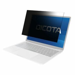 Dicota Polyethylenterephthalat (PET) Blickschutzfilter - Schwarz - für 33,8 cm (13,3 Zoll) Widescreen LCD Touchscreen-Moni
