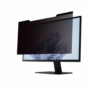 Dicota Polyethylenterephthalat (PET) Blickschutzfilter - Schwarz - für 68,6 cm (27 Zoll) Widescreen LCD Touchscreen-Monito