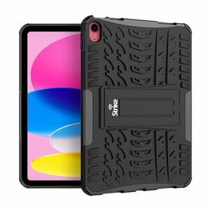 Strike Rugged Case for Apple iPad (11th/10th Gen) (Black) - For Apple iPad (10th Generation), iPad (11th Generation), iPad