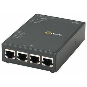 IOLAN SDG4 Device Server: 4 x RJ45 connectors with software selectable RS232/422/485 interfaces 10/100/1000 Ethernet advan