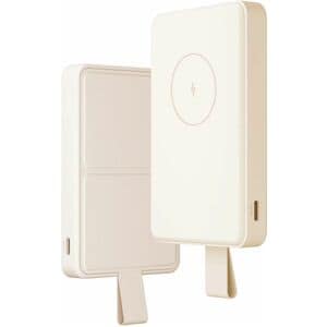 Xiaomi WPB0620MI Power Bank - White - For Qi2-enabled Device, iPhone - 6000 mAh - 18 W - 2.40 A - 5 V DC, 9 V DC Output - 