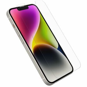 OtterBox 9H Aluminosilicate Screen Protector for Apple iPhone 16e, iPhone 14, iPhone 13 - Clear - For OLED iPhone 13, iPho