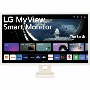 LG MyView 32SR50F-W 32" (81.3 cm) Class Full HD Smart LCD Monitor - 16:9 - 31.5" (80 cm) Viewable - In-plane Switching (IP