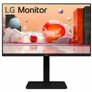 LG 24BA550-B 24" Class Full HD LCD Monitor - 16:9 - Matte Black - 23.8" Viewable - In-plane Switching (IPS) Technology - 1