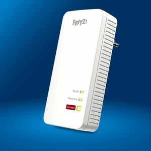 FRITZ! FRITZ!Powerline Powerline Network Adapter - 1 - 2 x Network (RJ-45) - 1200 Mbit/s Powerline - Wireless LAN - IEEE 8