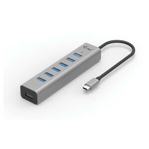 i-tec USB-Hub - USB 3.2 (Gen 1) Typ C - Tragbar - 7 Total USB Port(s) - Windows, iPadOS, Linux, Mac, Android, ChromeOS