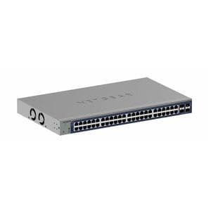 Netgear Business GS752TXUPv3 48 Ports Manageable Ethernet Switch - Gigabit Ethernet, 10 Gigabit Ethernet - 10GBase-X, 10/1