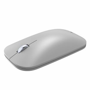 Incase Designed by Microsoft Modern Mobile Mouse - BlueTrack - Wireless - Bluetooth - Platinum - Scroll Wheel - 2 x AAA Ba