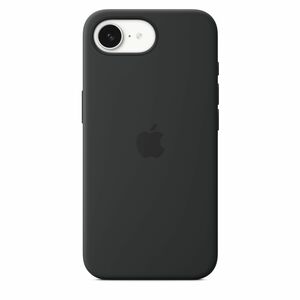 Apple Hülle für Apple iPhone 16e Smartphone - Schwarz - Seidig, Softtouch - Kratzfest, Sturzsicher - Silikon, MicroFiber