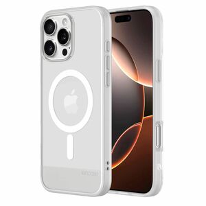 Incase Slim Case for Apple iPhone 16 Pro Max Smartphone - Frosted texture - Clear - Drop Resistant, Bacterial Resistant - 