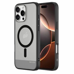 Incase Slim Case for Apple iPhone 16 Pro Max Smartphone - Frosted texture - Black - Drop Resistant, Bacterial Resistant - 