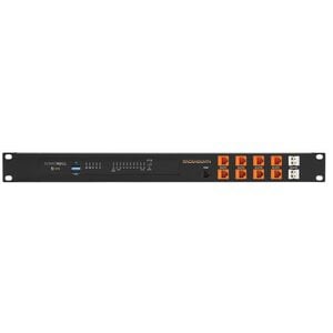 RACKMOUNT.IT Rack Shelf - For Firewall - 1U Rack Height - Rack-mountable - Jet Black