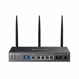 Omada DR3650v Wi-Fi 6 IEEE 802.11 a/b/g/n/ac/ax Ethernet, VDSL2, ADSL2+, ADSL2, ADSL, DSL Modem/Wireless Router - Dualband