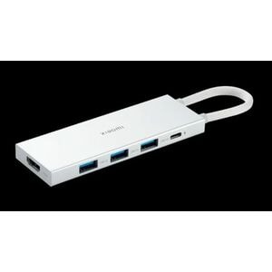 Xiaomi XMDS05YM USB Type C Docking Station for Desktop PC, Flash Drive - Charging Capability - 4K, 4K @ 60Hz, 4K UHD - 384