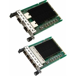 Scheda di rete 10 Gigabit Ethernet per Server - Intel E610-XT4 - 10GBase-T, 5GBase-T, 2.5GBase-T, 1000Base-T - Plug-in Car