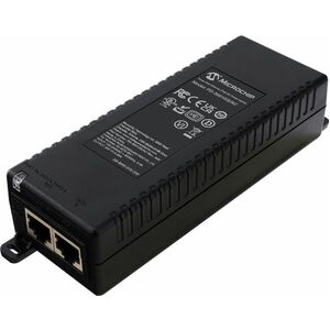Microchip PD-3501GS/AC PoE Injector with power cord - 100 - 240 Vac AC input - 10/100/1000 Mbps Data Rate - 1 x PoE output
