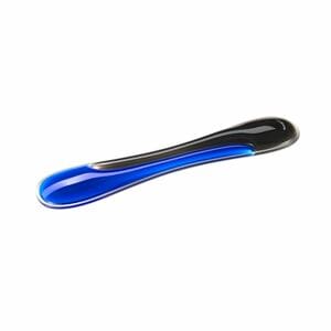 Kensington Slim Duo Gel Wrist Rest - 18 mm x 490 mm x 95 mm Dimension - Black, Blue - Gel - Strain Resistant - Keyboard - 