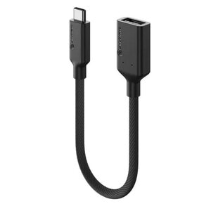 Alogic Elements Pro 15 cm USB/USB-C Datentransferkabel - 1 Stück - Cable for Memory Stick, Maus, Tastatur, Webcam, Noteboo
